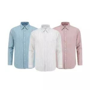 [롯데백화점]에디션 2025 신상 3종택1 프리미엄 린넨 마 시원한 셔츠 남방 NEF2WC1922 GB7777