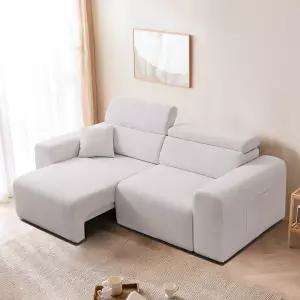 보루네오 슈프림 슬라이드 무빙 리클라이너 3인용소파