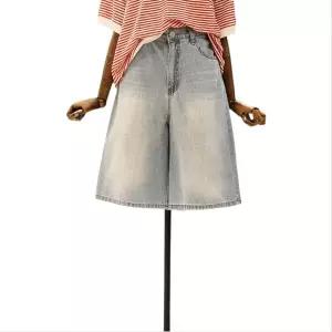 [롯데백화점]나인스텝 버뮤다 5부 데님팬츠 N25DM5208