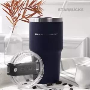 위팩토리스토어 스탠리x스타벅스 DT클래식 네이비 텀블러 591ml