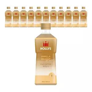 할리스 바닐라딜라이트 로우슈거 450ml, 6입, 2개 (총 12개)