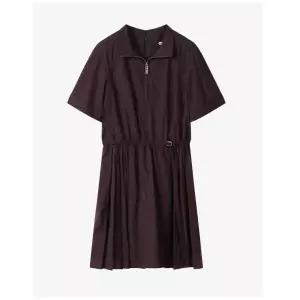 [롯데백화점]DEWL 집업 디테일 플리츠 미니 원피스 D252MSE047