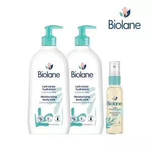 비올란 데일리 보습세트 (오일스프레이x1개+바디밀크x2개) 베이비 키즈 신생아 출산 임신 보습