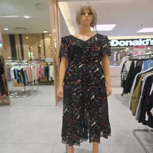 [에고이스트] 언발 플리츠 쉬폰 원피스   ER2JO-502