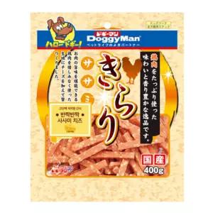 도기맨 반짝반짝 사사미 치즈 400g 1개 