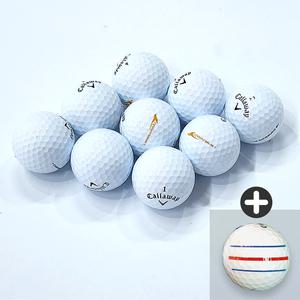 캘러웨이 로스트볼 A+ 2피스 삼선퍼터라인 화이트 20알