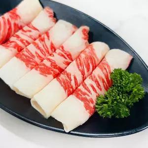 [정육의달인] 미국산 수입 초이스 대용량 차돌박이 1kg (200g 5팩) 구이용 샤브용