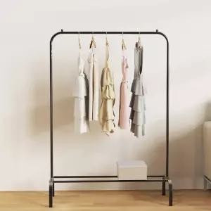 40000KM 블랙 스탠드 옷걸이 드레스룸 블로어 수납 행거