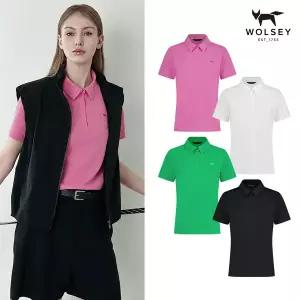 [Wolsey]울시 26SS 여성 쿨맥스카라 셔츠 4종