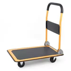 철판형대차 접이식 구르마 엘카 대차 구르마 짐수레 카트 옐로우(중) MH-SPC01