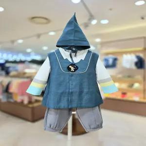 [아가방][아가방갤러리] 남아한복3세트(모자) 01S023002 (P003672322)