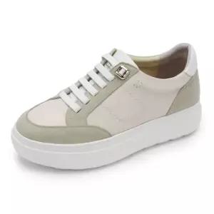 [롯데백화점]금강 금강 랜드로바 여성 캐주얼 키높이 밴딩 스니커즈 LAUOXC5227WG8 베이지