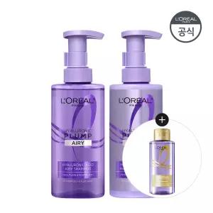 로레알파리 히알루론산 컨디셔닝 헤어팩 440ml+두피 샴푸 440ml [증정] 샴푸 미니 100ml(랜덤)