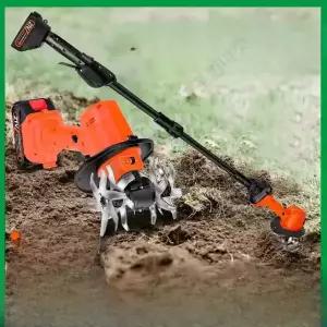 전동호미 고랑생성기 풀뽑는기계 무선 충전형 미니관리기 초경량 잔디깎는기계 벌초 텃밭관리기 제초 고성