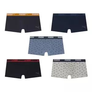 푸마 주니어 남아 브리프 5매 어린이 아동 주니어 속옷 세트 데일리 요일팬티 드로즈 사각팬티