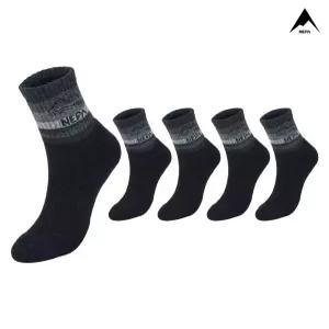 네파 하이킹 쿠션 등산 중목 블랙 남 5팩 NPCHKMDL-BK5