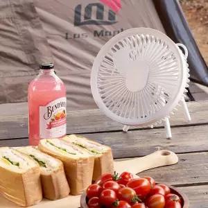 [LUCOMS]루컴즈 저소음 무선 미니 선풍기 휴대용 캠핑용 EF008S01