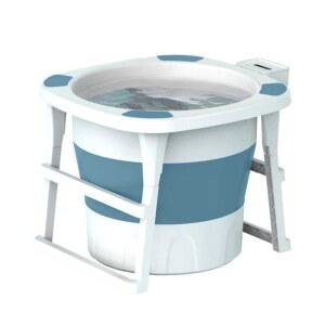 1인용 목욕통 화장실 성인 식 핑크 간이욕조 의자 중형 원형 1인 욕통 히노끼