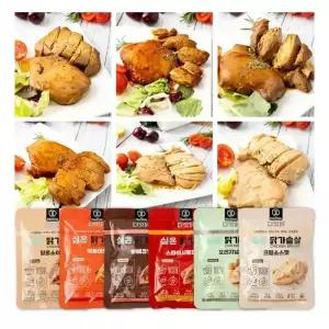 다잇닭 실온 닭가슴살 6종 120g 30팩