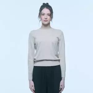 [UNIT](센텀시티점)캐시미어 블렌디드 비키 풀오버 (ZFKKCN10BN-BEIGE)