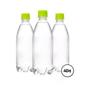 풀무원 탄산수 브리지톡 플레인eco(무라벨) 500mL X 40병