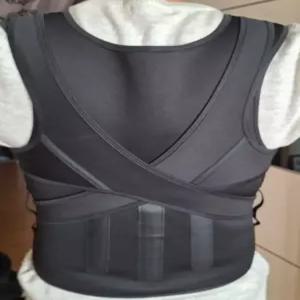 인포벨 쭉쭉핏 라운드숄더 굽은등 어깨 바른 허리 자세교정밴드 (블랙M)