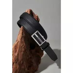 [NS홈쇼핑]DBBE6E990BK 닥스 블랙 체크라인 소가죽 자동벨트[35535457]