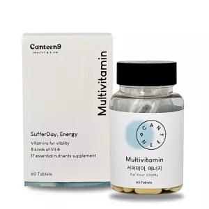 캔틴나인 멀티비타민 서퍼데이 에너지 1100mg x 60정, 1개