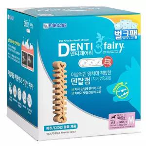 포켄스 덴티페어리 디스펜서 벌크팩 대용량 덴탈껌 M 82p 1.02kg