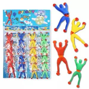 스파이더맨 찐득이 20개 포장 말랑이 스파이더 벽타는 찐드기 끈적이 장난감 끈끈이 거미맨