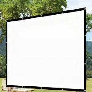 빔프로젝터 스크린천 야외 캠핑 빔스크린 빔프로젝트 강의실 접이식
