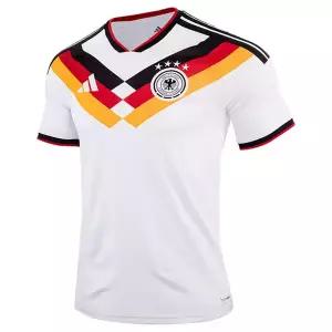 아디다스 독일 2026 홈 저지 S/S 축구유니폼 반팔 티셔츠 백색 KD8363