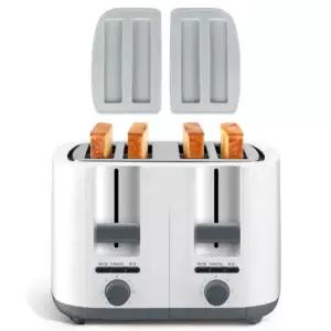 뚜껑있는 Renew 듀얼 4구 7단계 식빵 토스트기 토스터 토스터기