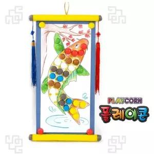 플레이콘 플레이콘족자만들기(잉어)