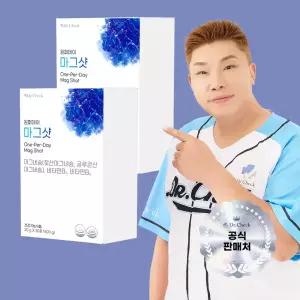 닥터체크 원퍼데이 마그샷 액상 글루콘산 마그네슘 비타민B 30포 2박스 (2개월분)