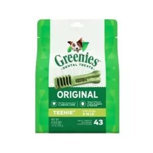 그리니즈 오리지널 티니 43p 340g 강아지 덴탈껌 칫솔모양