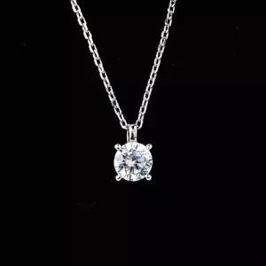 1캐럿 플래티늄 랩 다이아 목걸이 IGI GIA 4프롱 프러포즈 결혼 기념일 선물 백금