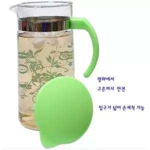 듀란사 유리 물병 물통 보리차 워터저그 1.5L 그린