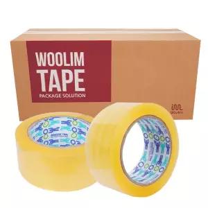 박스테이프 더블중포장(80Mx50개)H50 투명 택배 포장