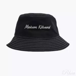 [메종키츠네] 워크웨어 남녀공용 버킷 햇 블루 117648471