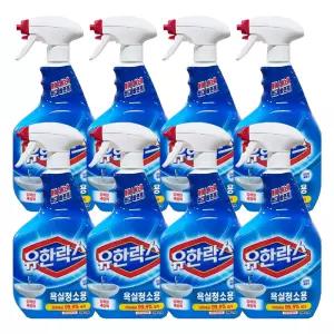 유한락스 욕실청소용 900ml 8개 / 화장실청소 세정제 세제
