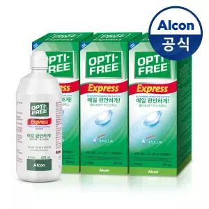 옵티프리 렌즈세척액 익스프레스 470ml 3개