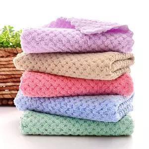 5P 세트 컬러 극세사 매직 행주 주방 수건 위생 핸드 타올 단체 대량
