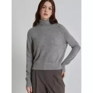 [쉬즈미스]하이넥 크롭 니트 택가격 138000원 _P415201369