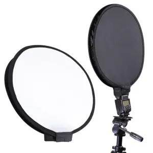 [룽스]플래시 커버 스트로보 소프트박스 조명 디퓨져 40cm