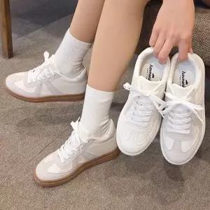 새린 국산 독일군 티안나는 속굽 키높이 통굽 스니커즈 7cm