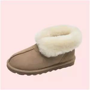 베어파우 와이컨셉 여성 여자 우먼스 양털 앵클 숏부츠 워커 신발 히코리 MARILYN K2664002PD W 4510465