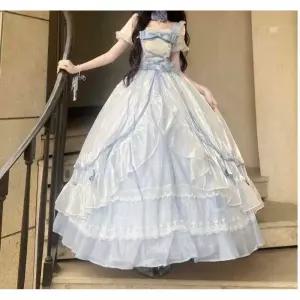 공주드레스 튬 귀족 의상 컨셉 로판 코디 할로윈