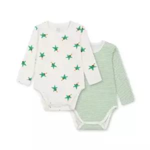 [탑텐키즈](김해점)26년 공용)유아 9부 바디수트 (2PACK) MKG5UI3381