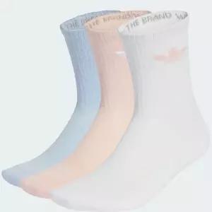 [롯데백화점]아디다스 오리지널스 트레포일 쿠션 크루 삭스 3P KQ8932